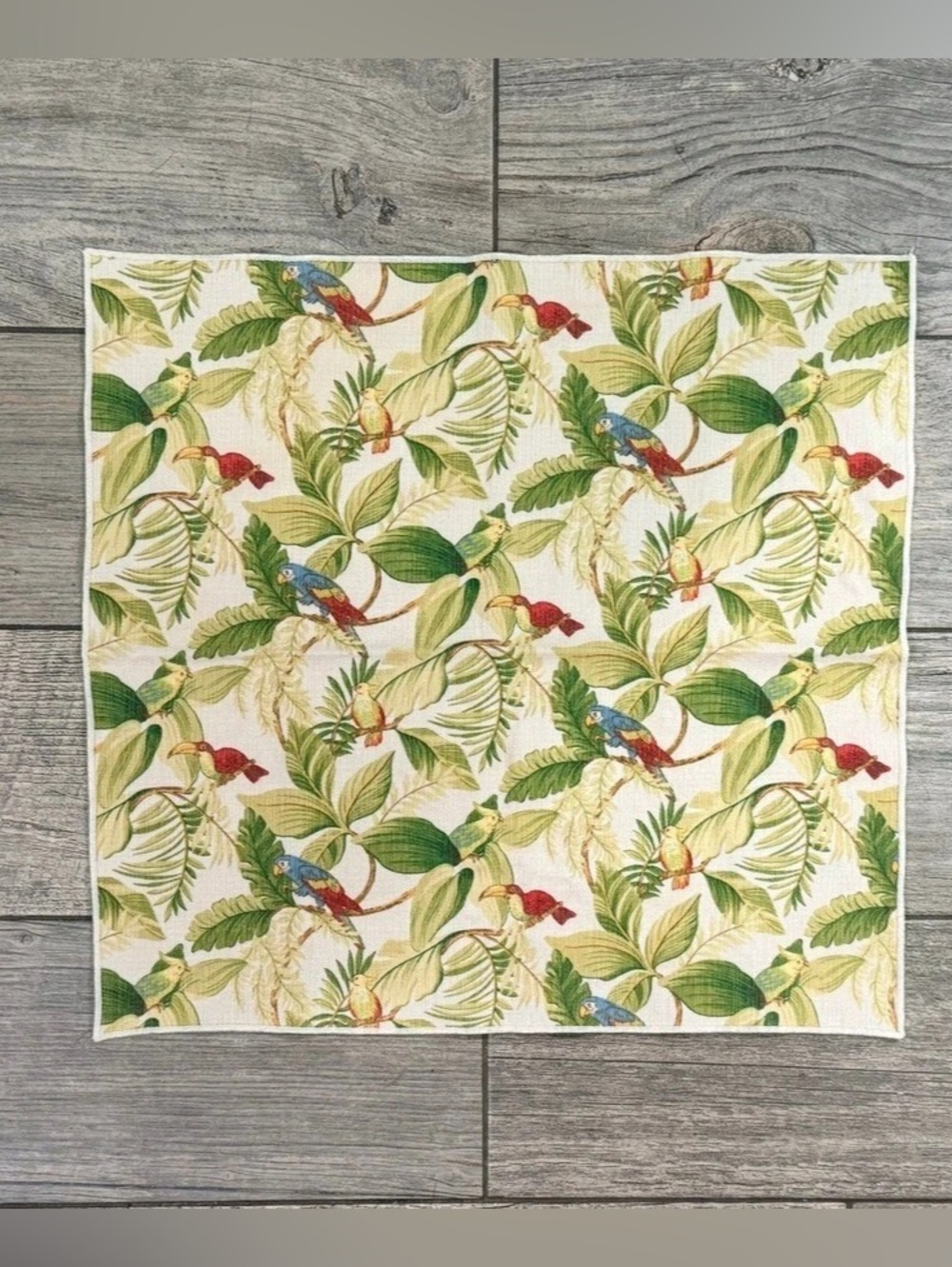 Set of 6 Parrot Cloth Napkins